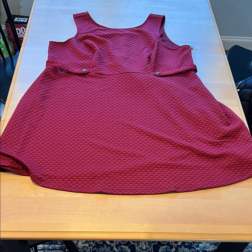ModCloth 4x NWT burgundy retro dress
